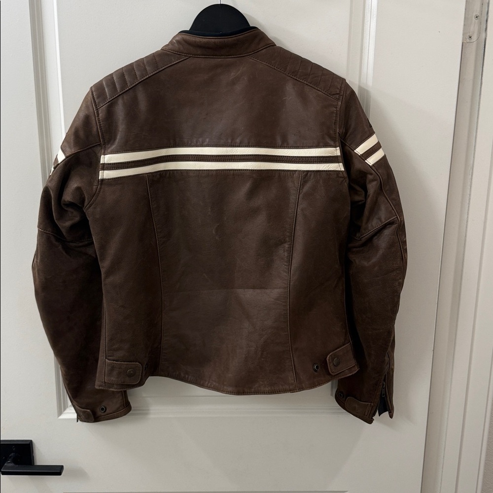 Joe Rocket Classic Cowhide Leather Biker Jacket Women - Picture 11 of 16